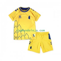 Camisola Everton Criança Equipamento Terceiro 2022-2023 Manga Curta